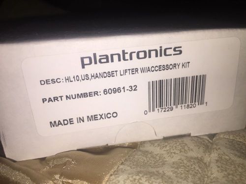 Plantronics HL10 Handset Lifter 60961-32 - Brand New