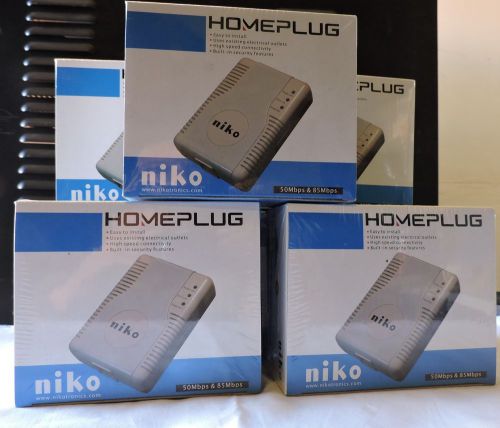 Niko 50Mbps Homeplug Powerline Adapter