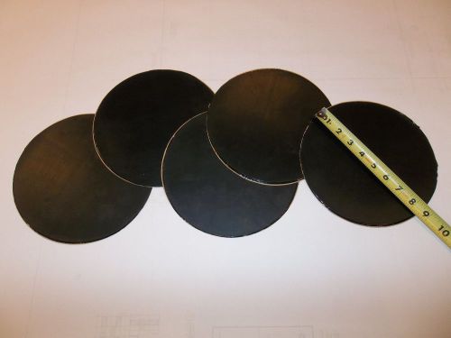 EPDM Rubber roofing Black repair patches.Peel and Stick.Generic Label.5 pieces.