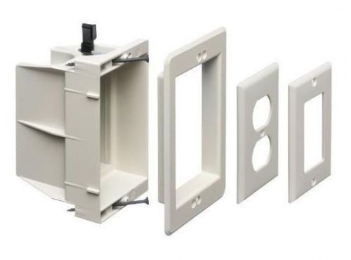 Nib arlington dvfr1w-1 (set of 4) recessed electrical/outlet mounting box for sale