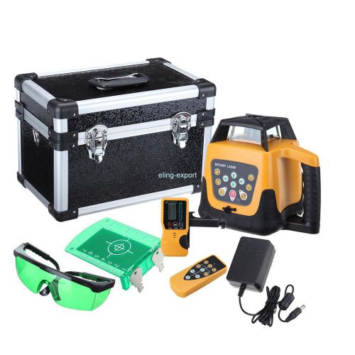 NEW SELF-LEVELING ROTARY ROTATING GREEN BEAM LASER LEVEL W/ 500M
