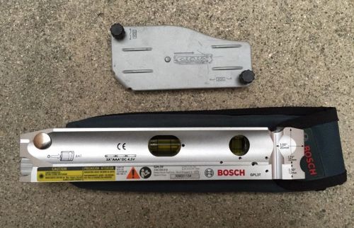Bosch gpl3t 3-point torpedo laser alignment level with stand and case for sale