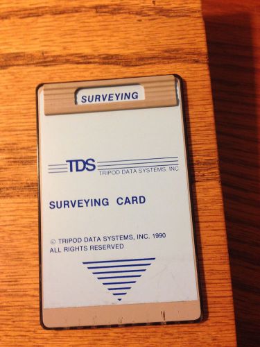 TDS Survey ROM Card for Hp 48sx Calculator