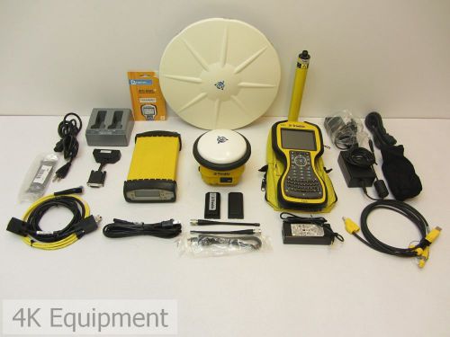 Trimble sps852 &amp; sps985 base/rover gnss gps receiver kit w/ tsc3, 450-470 mhz for sale