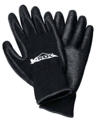 Magid ROC30TL Kevlar Roc Nitrile Coated Palm, Black Kevlar Lycra Shell Glove -
