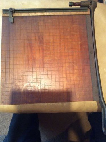Ideal ingento paper cutter no4