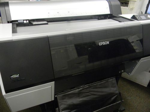 Epson stylus pro 7900 wide format color printer. 24&#034; uv low meter 3,654. tested! for sale