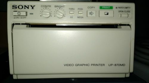 Sony UP-870MD Video Graphic Printer