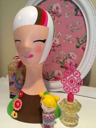 Mannequin Head/Bust Kokeshi Dolls Inspired &#034;Lil&#039; Sweet Tooth&#034; Handpainted