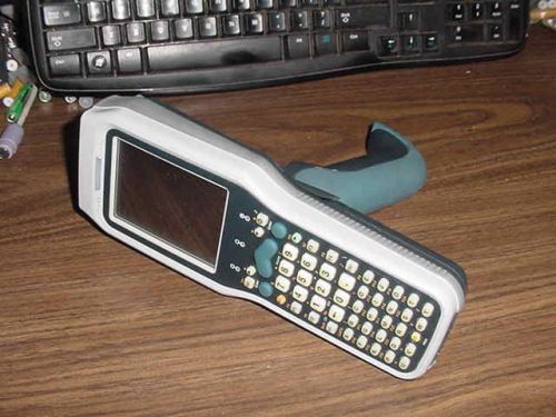 Intermec CK31 Color Handheld Computer Barcode Scanner w/Handle + Battery. Works.