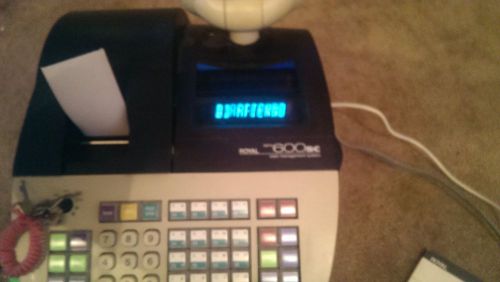 Royal 600 sc cash register  scanner--- manual for sale