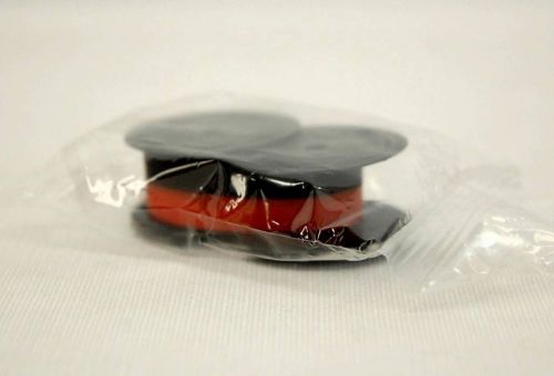 New! red &amp; black printer ink calculator ribbon for casio dr210hd dr210ht dr210tm for sale