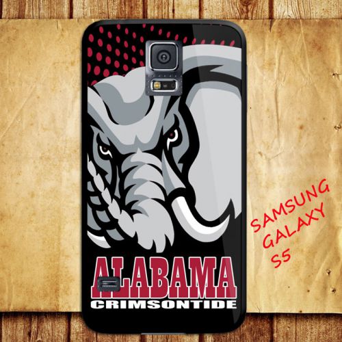 iPhone and Samsung Galaxy - Alabama Crimson Tide Logo Rugby Team - Case