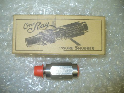 ONE RAY PRESSURE, SNUBBER P/N 15730161 1000 PSI