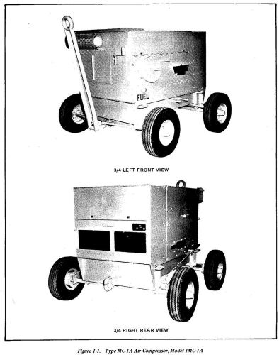 Davey Gasoline 1MC1A Compressor Manual