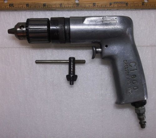 1 Cleco 3/8&#034; Drill Motor 5700 RPM 136D060 with Jacobs 41BA 3/8&#034; Chuck