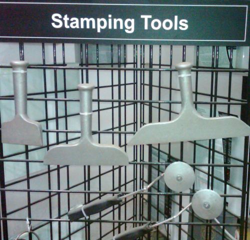 STAMPING TOOL SET - 2&#034; - 4&#034; - 8&#034; - 12&#034; CHISELS - 3/16&#034; - 3/8&#034; ROLLERS