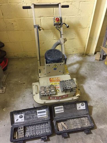 Edco electric concrete grinder for sale