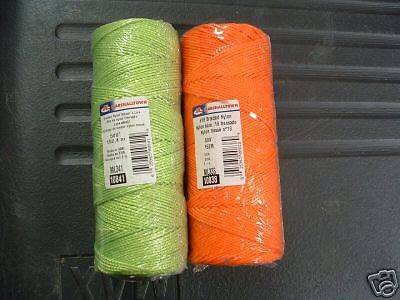 Green mason&#039;s line (1) marshalltown 500&#039; spool #18 braided nylon part no.10841 for sale