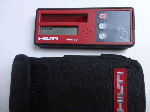 VERY NICE RARE Hilti PMA 30 laser detector FOR HILTI POINT,LINE AND COMBI LASERS