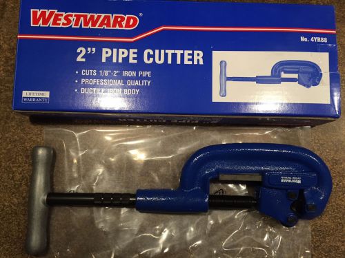 Westward 2&#034; Pipe Cutter 4YR88 **Retail $100+