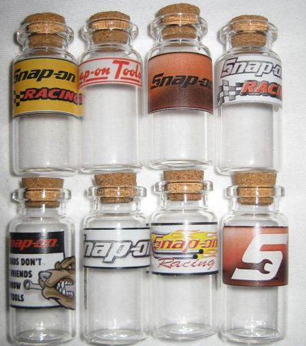 Snap On Tools Snap-on Collectors Glass Bottles with Corks