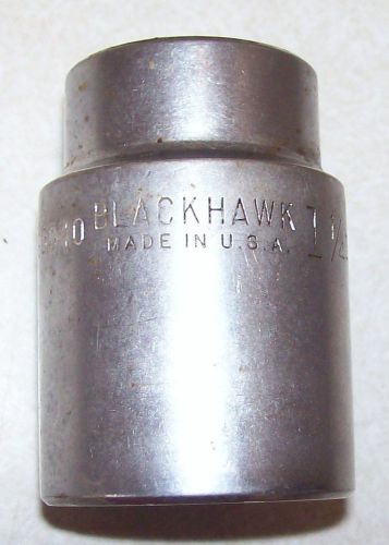 60040 Blackhawk 1 1/4&#034; 3/4&#034; Drive 12 Point Socket