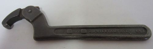 J.H.WILLIAMS 472 SPANNER WRENCH, USED IN GOOD SHAPE