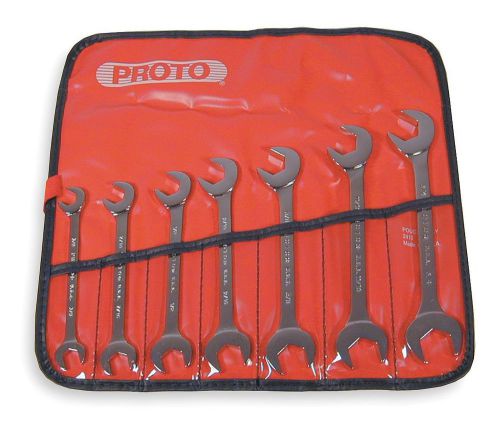 Stanley Proto J3100A 7 Piece Open End Angle Wrench Set
