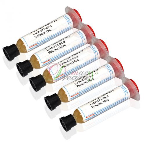 5 pcs repair tool pcb smt ic solder soldering paste flux grease for sale