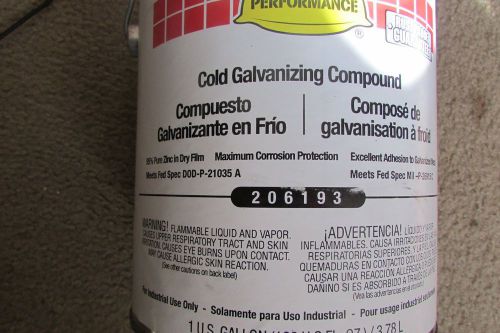 Cold Galvanizing Compound, Gray, 1 gal.