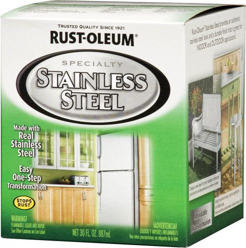 Rustoleum 247963 stainless steel paint - 1 quart for sale