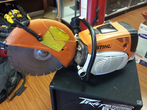 Stihl ts700 handheld - cut-off saw with 14&#034; steel blade for sale