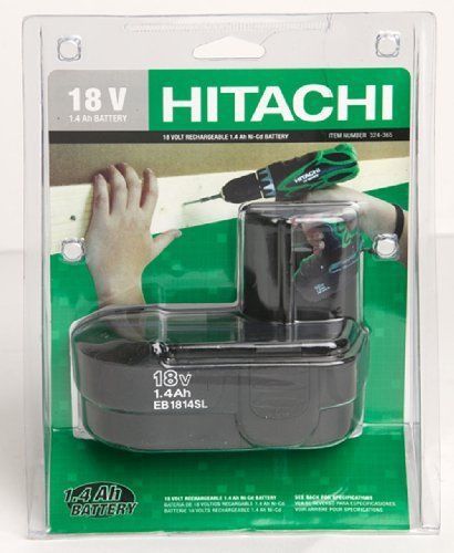Hitachi 324365 18-volt Nicd Battery Eb1814sl