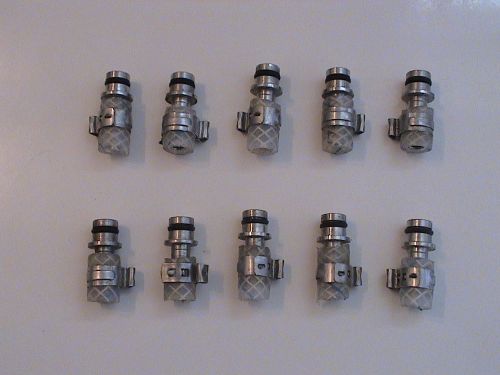 (10) Stainless 1/4&#034; Barb Input Fittings Wunder Bar