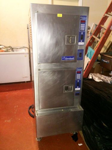 &#034;cleveland&#034; commercial heavy duty electric dbl. steamer/cooker for sale