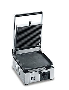 Sirman elio 110v commercial grooved sandwich grill for sale