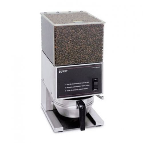 Bunn 20580.0001 low profile portion control coffee grinder with one hopper for sale