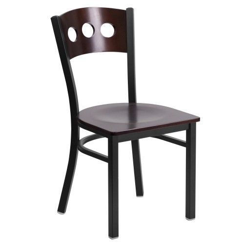 Flash furniture xu-dg-6y2b-wal-mtl-gg hercules series black decorative 3 circle for sale