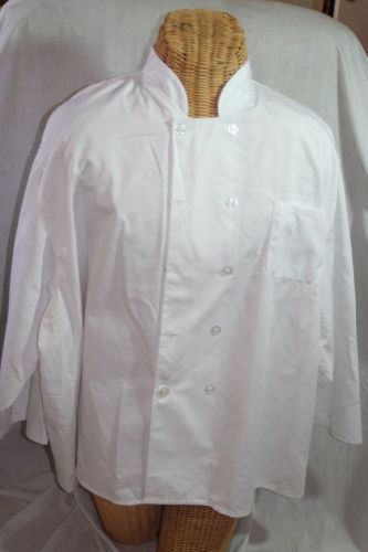 White &#039;Happy Chef&#039; Chef&#039;s Shirt Size 5XL