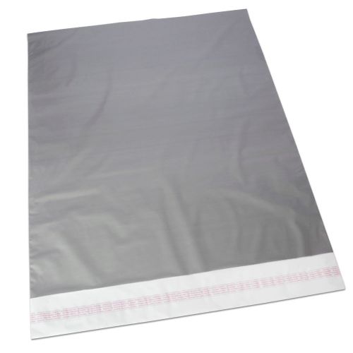 22x28 jumbo apparel/clothing self-seal poly mailer bags 2.5 mil silver (qty 10) for sale