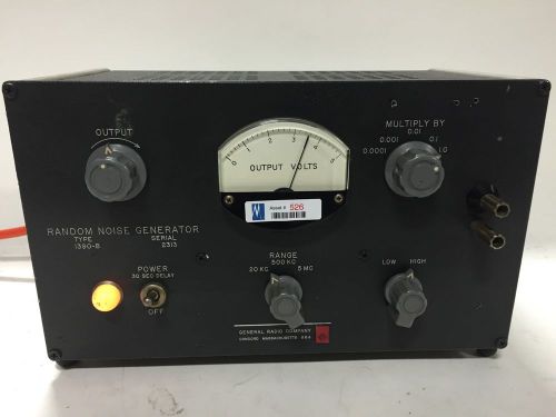 GENERAL RADIO 1390-B RANDOM NOISE GENERATOR-Vintage Tested