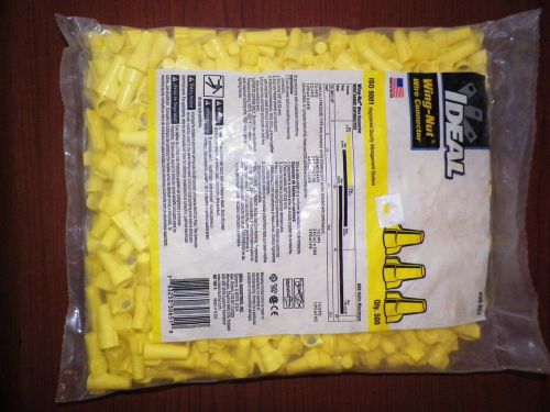 IDEAL -30-651 500 COUNT WIRE NUTS BAGGED YELLOW