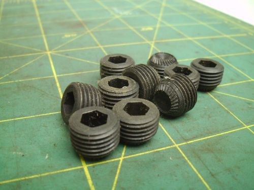 1/2-20 x 3/8 socket set screws knurled cup point (qty 10) #57715 for sale