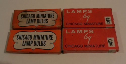 Lot of 35 Chicago Miniature Lamp Bulbs 28 No. PR6, 2.47Volts .30Amp, 7- No. 222