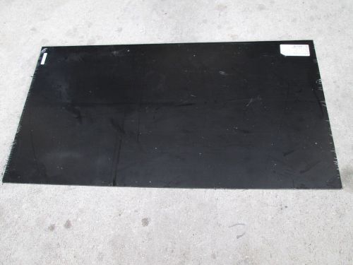 Polypropylene impact copolymer black plastic sheet 1/2&#034; x 22&#034; x 41&#034; n00m-00 uhmw for sale