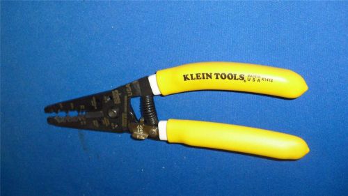 New Klein Tools K1412 Dual NM Cable Stripper/Cutter wire strippers