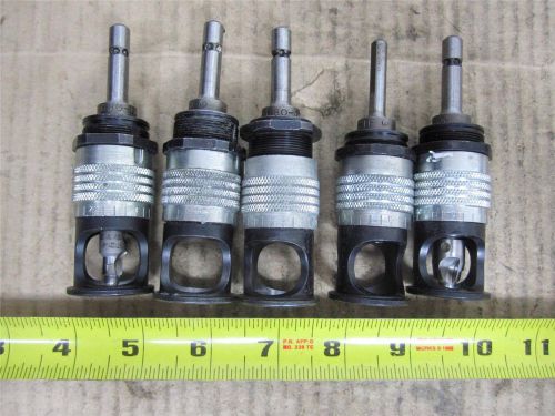 LOT OF 5 ZEPHYR AVIATION TOOLS MICRO STOP COUNTERSINK WITH  FULL CAGE