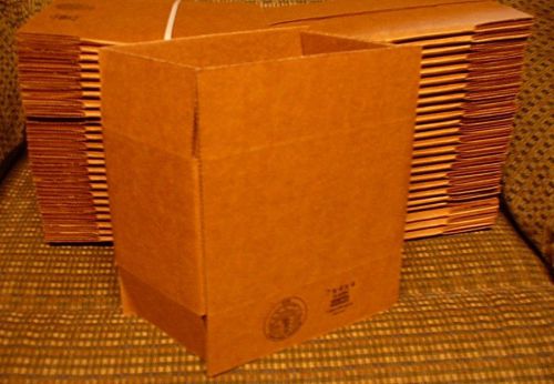 50 Cardboard boxes- Uline Brand S-4584 - size 7&#034; x 4&#034; x 4&#034;