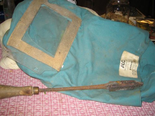Old welding head cover and rod for sale